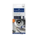 Faber-Castell Graphite Sketch Pencil Set with Sharpener & Eraser