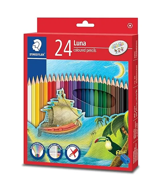 Staedtler Luna Coloured Pencil Set | 24 Shades