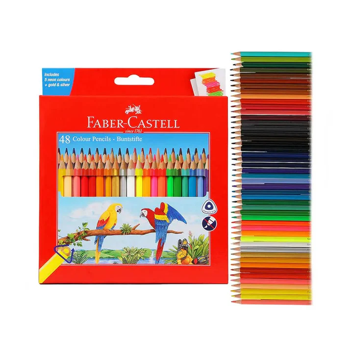 Faber-Castell Colour Pencils | 48 Shades Sets