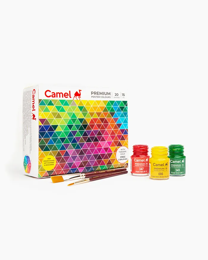 Camel  Premium  Poster  Colours